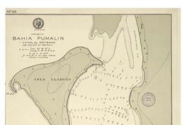 Croquis Bahia Pumalin i canal de entrada con balizas en proyecto : no. 66