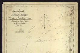 Derrotero de la Corbeta Abtao en viaje de instrucción al mando del Cap. de fragata Sr. J. M. Villarreal, 1893-1894