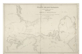 Planos de los canales comprendidos entre los puertos de Ancud y Melipulli : construido conforme a los trabajos de los buques de S. M. B Beagle i Shearwater, i de las esploraciones de los buques de guerra...