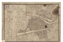 Plano de la ciudad de Santiago