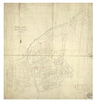 Plano del Radio de la Tercera Comisaria [de] Valparaíso