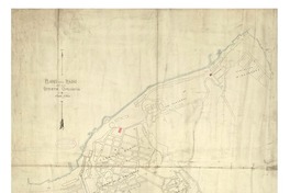 Plano del Radio de la Tercera Comisaria [de] Valparaíso