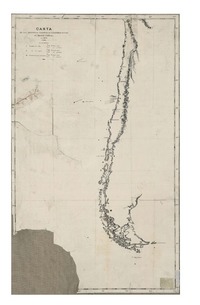 Carta de los siniestros marítimos ocurridos sobre el litoral chileno en 1875