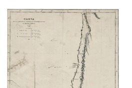 Carta de los siniestros marítimos ocurridos sobre el litoral chileno en 1875