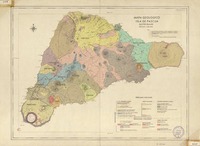 Mapa geológico Isla de Pascua = Easter Island
