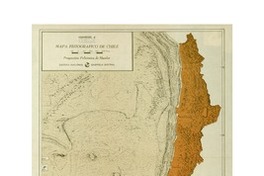 Mapa fisiográfico de Chile