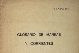 Glosario de mareas y corrientes