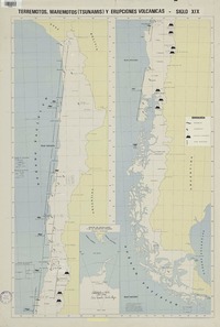 Terremotos, maremotos (tsunamis) y erupciones volcánicas siglo XIX.