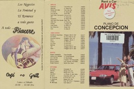 Plano de Concepción  [mapa] SERNATUR