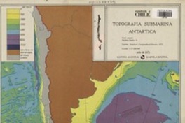 Topografía submarina Antártica