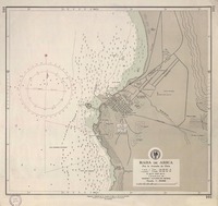 Rada de Arica  [material cartográfico] por la Armada de Chile.