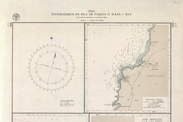 Fondeaderos en Isla de Pascua o Rapa-Nui