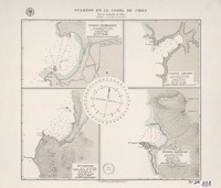 Puertos en la costa de Chile