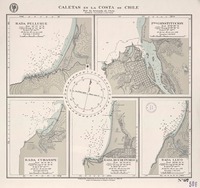 Caletas en la costa de Chile