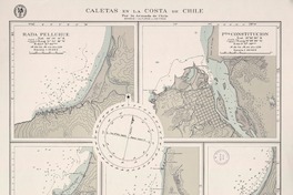 Caletas en la costa de Chile