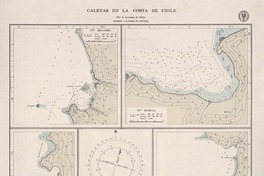 Caletas en la costa de Chile
