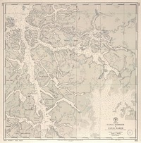 Canal Messier y Canal Baker  [material cartográfico] por el Instituto Hidrográfico de la Armada de Chile.