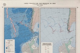 Cartas temáticas del mar presencial de Chile