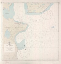 Paso Pelícano y Bahía Laredo  [material cartográfico] por el Instituto Hidrográfico de la Armada de Chile.