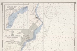 Rada de Punta Arenas  [material cartográfico] por el Instituto Hidrográfico de la Armada de Chile.