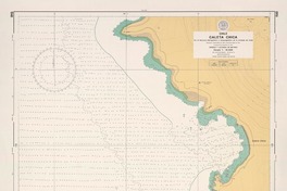 Caleta Chica  [material cartográfico] por el Servicio Hidrográfico y Oceanográfico de la Armada de Chile.