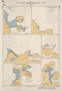 Caletas en las Islas Navarino, Picton, Lennox y Nueva