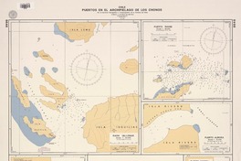 Puertos en el Archipiélago de los Chonos