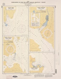 Chile, fondeaderos en Paso del Indio, Canales Grappler y Escape