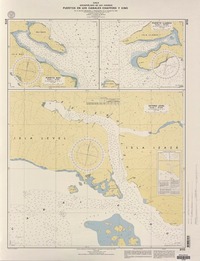 Chile, Archipiélago de Los Chonos puertos en los canales Chaffers y King