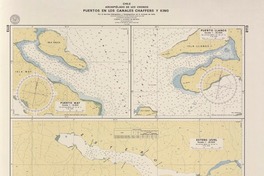 Chile, Archipiélago de Los Chonos puertos en los canales Chaffers y King