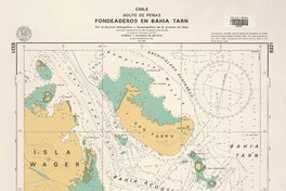 Chile, Golfo de Penas fondeaderos en Bahía Tarn