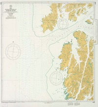 Acceso oceánico al Estrecho Nelson  [material cartográfico] por el Servicio Hidrográfico y Oceanográfico de la Armada de Chile.