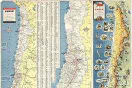 Mapa de la República de Chile