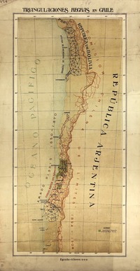 Triangulaciones hechas en Chile