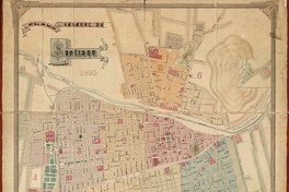 Plano general de Santiago
