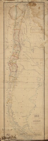 Chile construido en vista de las mejores cartas i esploraciones oficiales