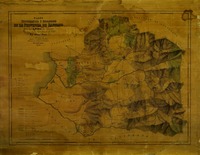 Plano topográfico y geológico de la Provincia de Santiago