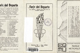 Plano turístico Parque Metropolitano