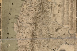 Mapa de los territorios del Limay, Neuquen y de las provincias chilenas entre los grados 35 hasta 42 de latitud Sud