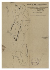 Puerto de Constitución Levantado por el Tte.2° D. Miguel Gaona i Ga.Ma. D. Carlos Prieto.