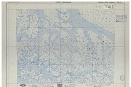 Cordillera Darwin 5470 : carta preliminar [material cartográfico] : Instituto Geográfico Militar de Chile.