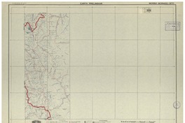 Morro Morado 3170 : carta preliminar [material cartográfico] : Instituto Geográfico Militar de Chile.