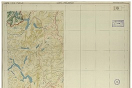 Río Puelo 4272 : carta preliminar [material cartográfico] : Instituto Geográfico Militar de Chile.