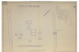 Plano de ubicación de Chisluma  [material cartográfico] dibujo Fdo Canario.