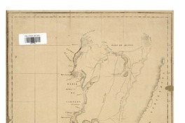 Plano de la parte costa de Chile