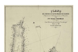 Planos del estero de Huito i Puerto de Calbuco (Departamento de Carelmapu, provincia de Llanquihue)