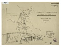Plano del establecimiento Kunstmann Hnos. y Cía. Valdivia  [mapa] Asociación de Aseguradores de Chile, Comité Incendio.