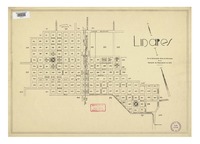 Linares con la numeración oficial de las manzanas [mapa] : Asociación de Aseguradores de Chile.