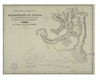 Plano de la Península i Archipiélago de Taytao