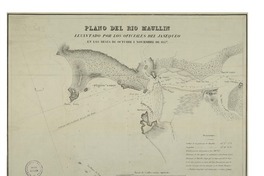 Plano del Río Maullín